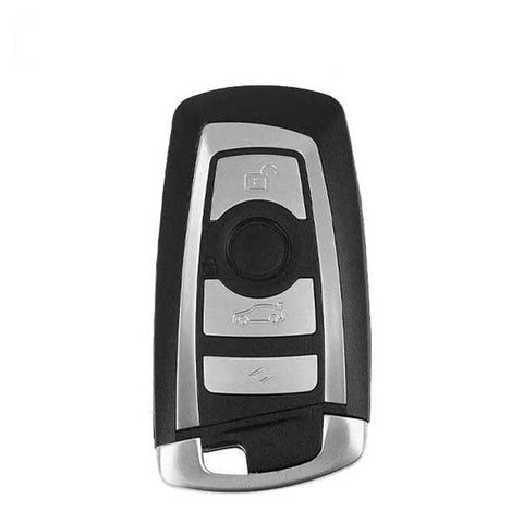 2009-2014 BMW 5 / 6 / 7 Series / 4-Button Smart Key / KR55WK49863 / CAS4 / CAS4+ / 433 Mhz (Silver Trim) (AFTERMARKET) - UHS Hardware 2009-2014 BMW 5 / 6 / 7 Series / 4-Button Smart Key / KR55WK49863 / CAS4 / CAS4+ / 433 Mhz (Silver Trim) (AFTERMARKET) - UHS Hardware