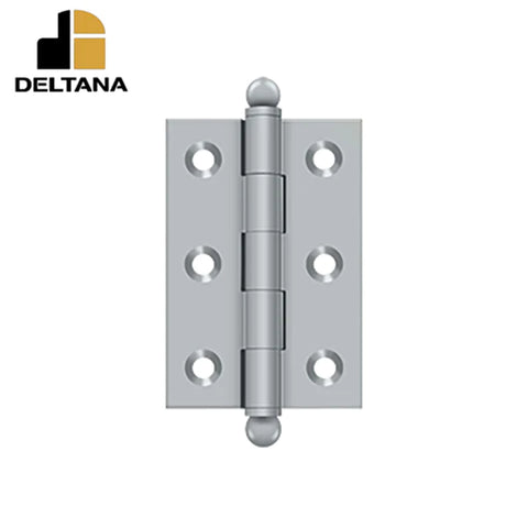 Deltana - 2-1/2" x 1-11/16" Hinge - w/ Ball Tips - Optional Finish Deltana - 2-1/2" x 1-11/16" Hinge - w/ Ball Tips - Optional Finish