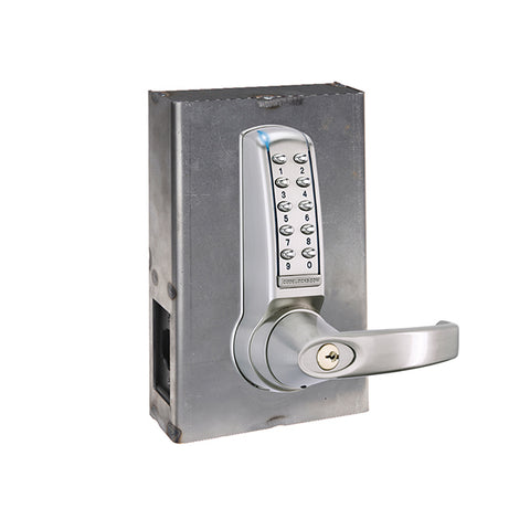 CodeLocks - CL4210 Gate Box Kit - Electronic Door Lock - Electronic Tubular Latchbolt Gate Box Kit - Brushed Steel - UHS Hardware CodeLocks - CL4210 Gate Box Kit - Electronic Door Lock - Electronic Tubular Latchbolt Gate Box Kit - Brushed Steel - UHS Hardware