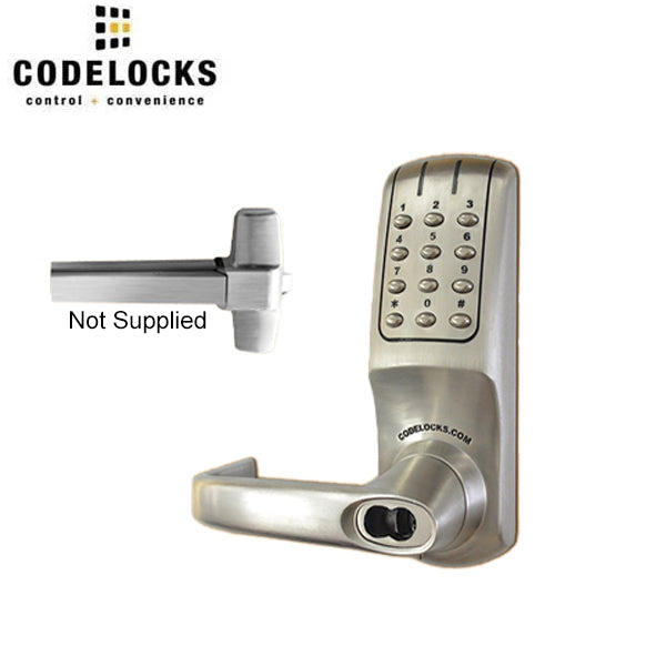 Code Locks - CL5000 - Electronic Door Trim - Heavy Duty - 2 3/4" Backset - Panic Access Kit - Optional SFIC Prep - Grade 2 - UHS Hardware Code Locks - CL5000 - Electronic Door Trim - Heavy Duty - 2 3/4" Backset - Panic Access Kit - Optional SFIC Prep - Grade 2 - UHS Hardware