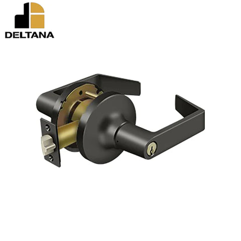 Deltana - Commercial Entry Standard Grade 1 - Clarendon w/ CYL - 2-3/4" Backset - 1-3/8" - 2" Door Thickness - Universal Handing - Optional Finish Deltana - Commercial Entry Standard Grade 1 - Clarendon w/ CYL - 2-3/4" Backset - 1-3/8" - 2" Door Thickness - Universal Handing - Optional Finish