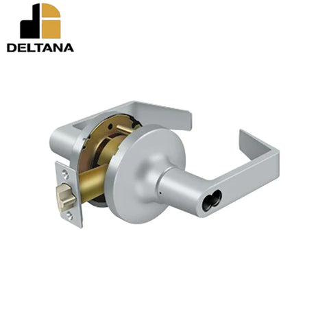 Deltana - Commercial Entry IC Core Grade 1 - Clarendon Less CYL - 2-3/4" Backset - 1-3/8" - 2" Door Thickness - Universal Handing - Optional Finish Deltana - Commercial Entry IC Core Grade 1 - Clarendon Less CYL - 2-3/4" Backset - 1-3/8" - 2" Door Thickness - Universal Handing - Optional Finish