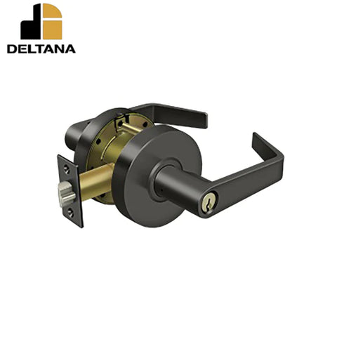 Deltana - Commercial Classroom Standard Grade 2 - Clarendon w/CYL - 2-3/4" Backset - 1-3/8" - 2" Door Thickness - Universal Handing - UL Listed w/ 1/2" Throw - Optional Finish Deltana - Commercial Classroom Standard Grade 2 - Clarendon w/CYL - 2-3/4" Backset - 1-3/8" - 2" Door Thickness - Universal Handing - UL Listed w/ 1/2" Throw - Optional Finish