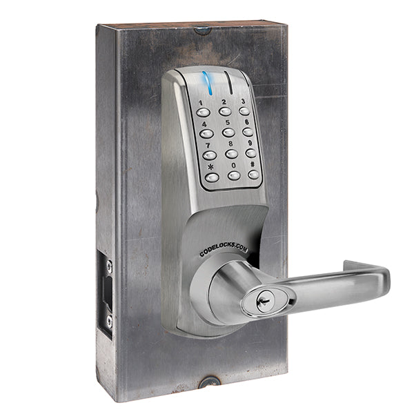 CodeLocks - CL5210 Gate Box Kit - Electronic Door Lock - Tubular Latchbolt Gate Box Kit - Brushed Steel - Fire Rated - Grade 2 - UHS Hardware CodeLocks - CL5210 Gate Box Kit - Electronic Door Lock - Tubular Latchbolt Gate Box Kit - Brushed Steel - Fire Rated - Grade 2 - UHS Hardware