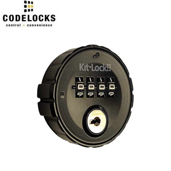 Code Locks - KL10 - Mechanical Combination Lock - Kit Lock - Private Function - Black - UHS Hardware Code Locks - KL10 - Mechanical Combination Lock - Kit Lock - Private Function - Black - UHS Hardware