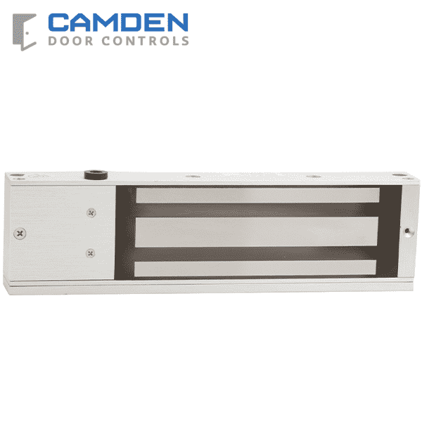 Camden CX-91S-12 - Single Door Surface Mount Mag Lock - 1200 lb Holding Force - 12/24 VDC - UL/ULC Listed - UHS Hardware Camden CX-91S-12 - Single Door Surface Mount Mag Lock - 1200 lb Holding Force - 12/24 VDC - UL/ULC Listed - UHS Hardware