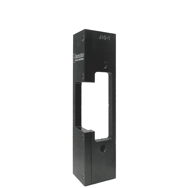 Camden CX-JIG1 - Cutting JIG For CX-ED1079L Strike / CX-ED2079 Strike - ANSI Round Faceplate CX-ESP2B - UHS Hardware Camden CX-JIG1 - Cutting JIG For CX-ED1079L Strike / CX-ED2079 Strike - ANSI Round Faceplate CX-ESP2B - UHS Hardware