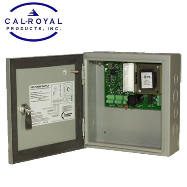 Cal-Royal - CRPS2 - Power Supply For Electrified Exit Devices - 2 Amp - 24VDC - Battery Backup - UHS Hardware Cal-Royal - CRPS2 - Power Supply For Electrified Exit Devices - 2 Amp - 24VDC - Battery Backup - UHS Hardware
