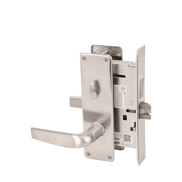 Corbin Russswin - ML2030 - Mortise Lockset - Privacy Bedroom or Bathroom - Satin Stainless Steel - Grade 1 - UHS Hardware