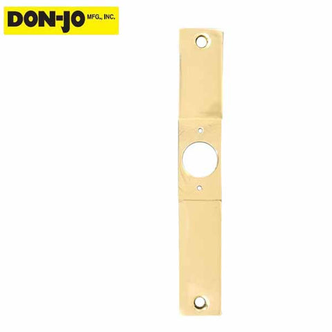 Don-Jo - Mortise Conversion Plate - Gold Brass (CV-86-BP) - UHS Hardware Don-Jo - Mortise Conversion Plate - Gold Brass (CV-86-BP) - UHS Hardware