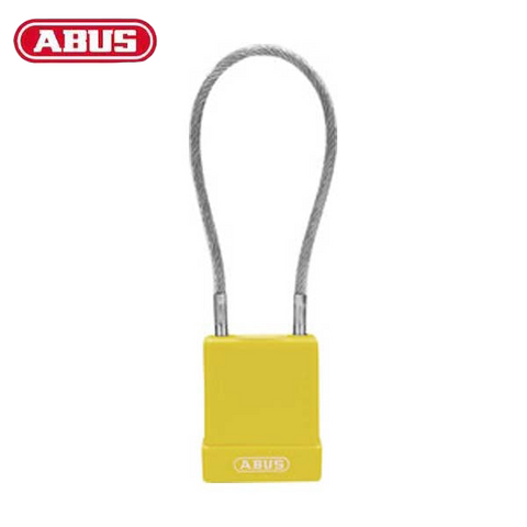 Abus - 764146 - Plastic-Covered Aluminum Core Padlock 76/40Cab 8" - Optional Keying - Optional Finish - UHS Hardware Abus - 764146 - Plastic-Covered Aluminum Core Padlock 76/40Cab 8" - Optional Keying - Optional Finish - UHS Hardware