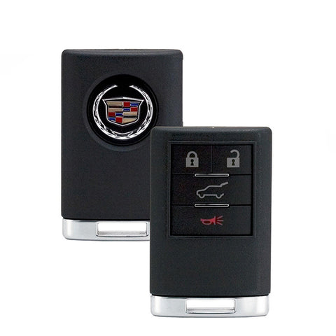 2008-2014 Cadillac CTS Wagon / 4-Button Keyless Entry Fob w/ Hatch / PN: 22889452 / 0UC6000066 (OEM Refurb) - UHS Hardware 2008-2014 Cadillac CTS Wagon / 4-Button Keyless Entry Fob w/ Hatch / PN: 22889452 / 0UC6000066 (OEM Refurb) - UHS Hardware