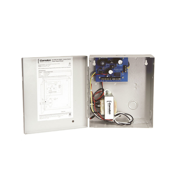 Camden CX-PS10UL - Commercial - Power Supply W/ Cabinet - 12/24V Selectable - 1 Amp Output - UHS Hardware