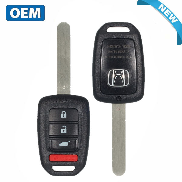 2017-2021 Honda CR-V - Civic / 4-Button Remote Head Key / PN: 35118-TLA-A00 / MLBHLIK6-1TA (433 Mhz) (OEM) - UHS Hardware 2017-2021 Honda CR-V - Civic / 4-Button Remote Head Key / PN: 35118-TLA-A00 / MLBHLIK6-1TA (433 Mhz) (OEM) - UHS Hardware