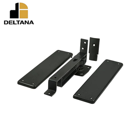 Deltana - Spring Hinge - Double Action w/ Solid Brass Cover Plates - Universal Handing - Optional Finish Deltana - Spring Hinge - Double Action w/ Solid Brass Cover Plates - Universal Handing - Optional Finish