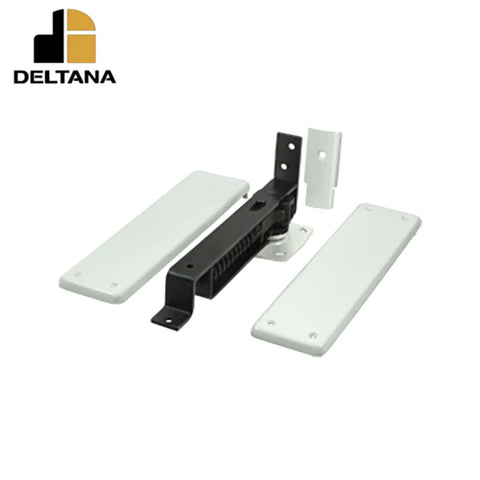 Deltana - Spring Hinge - Double Action w/ Solid Brass Cover Plates - Universal Handing - Optional Finish Deltana - Spring Hinge - Double Action w/ Solid Brass Cover Plates - Universal Handing - Optional Finish