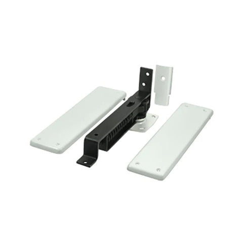 Deltana - Spring Hinge - Double Action w/ Solid Brass Cover Plates - Universal Handing - Optional Finish Deltana - Spring Hinge - Double Action w/ Solid Brass Cover Plates - Universal Handing - Optional Finish