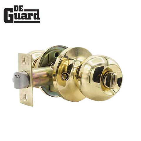 Premium Combo Lockset - Polished Brass - Entrance - Grade 3 - SC1 - UHS Hardware Premium Combo Lockset - Polished Brass - Entrance - Grade 3 - SC1 - UHS Hardware