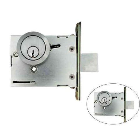 TownSteel - DBM16 - Commercial Mortise Deadbolt - Double Cylinder - 2-3/4 " Backset - Satin Chrome - Grade 1 - UHS Hardware TownSteel - DBM16 - Commercial Mortise Deadbolt - Double Cylinder - 2-3/4 " Backset - Satin Chrome - Grade 1 - UHS Hardware