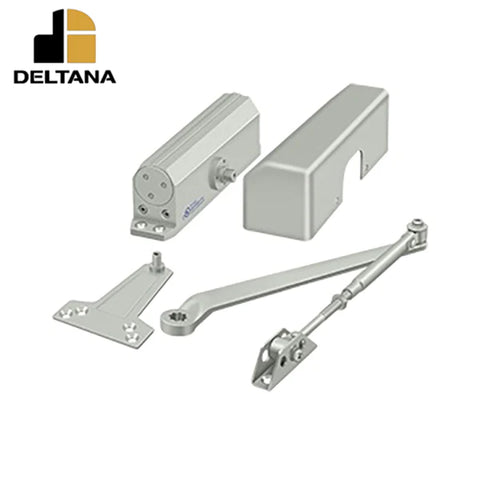 Deltana - DC10 Door Closer - Universal Handing - UL & CUL Listed - UL 10C Fire Rated - Optional Finish Deltana - DC10 Door Closer - Universal Handing - UL & CUL Listed - UL 10C Fire Rated - Optional Finish