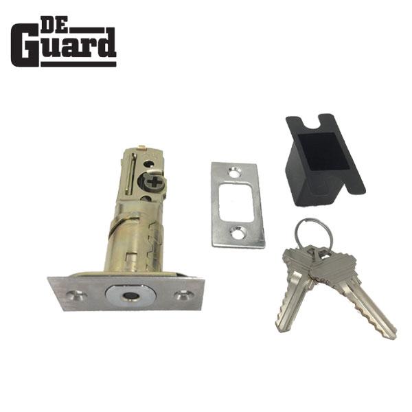 Premium Single Cylinder "Spin To Lock" Deadbolt - Satin Chrome - Grade 3 - SC1 - UHS Hardware Premium Single Cylinder "Spin To Lock" Deadbolt - Satin Chrome - Grade 3 - SC1 - UHS Hardware
