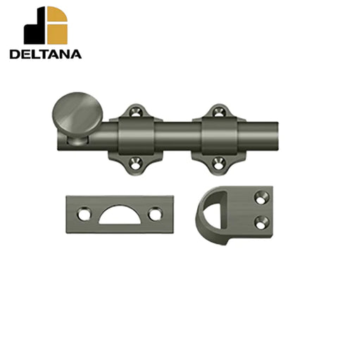 Deltana - 4" Dutch Door Bolt - Heavy Duty - Optional Finish Deltana - 4" Dutch Door Bolt - Heavy Duty - Optional Finish