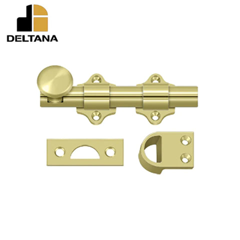 Deltana - 4" Dutch Door Bolt - Heavy Duty - Optional Finish Deltana - 4" Dutch Door Bolt - Heavy Duty - Optional Finish