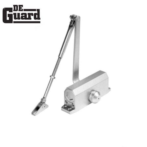 Hydraulic Door Closer / w/ P.A Bracket / Grade 1- Satin Nickel - Size 2 - UHS Hardware Hydraulic Door Closer / w/ P.A Bracket / Grade 1- Satin Nickel - Size 2 - UHS Hardware