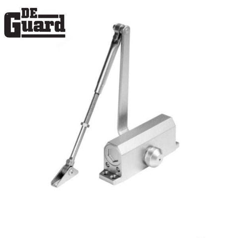 Hydraulic Door Closer / w/ P.A Bracket / Grade 1- Satin Nickel - Size 2 - UHS Hardware Hydraulic Door Closer / w/ P.A Bracket / Grade 1- Satin Nickel - Size 2 - UHS Hardware