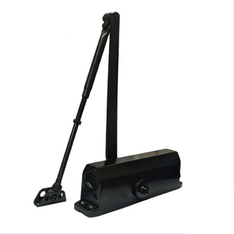 Hydraulic Door Closer / Back Check / w/ P.A Bracket - Grade 1 - Duradonic - Size 5 - UHS Hardware Hydraulic Door Closer / Back Check / w/ P.A Bracket - Grade 1 - Duradonic - Size 5 - UHS Hardware