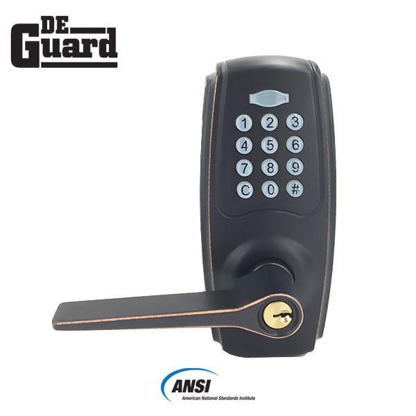Premium Commercial Electronic Keypad Lever – ORB – Oil Rubbed Bronze -16B – Grade 2 - UHS Hardware Premium Commercial Electronic Keypad Lever – ORB – Oil Rubbed Bronze -16B – Grade 2 - UHS Hardware