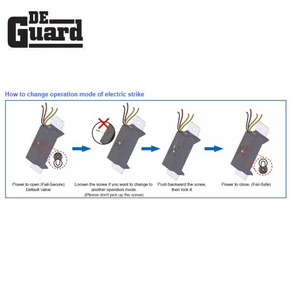 UL Listed Electric Strike Kit w/ 2 Face Plates - Adjustable Fail Safe / Fail Secure - Adjustable 12/24VDC - Grade 1 - UHS Hardware UL Listed Electric Strike Kit w/ 2 Face Plates - Adjustable Fail Safe / Fail Secure - Adjustable 12/24VDC - Grade 1 - UHS Hardware