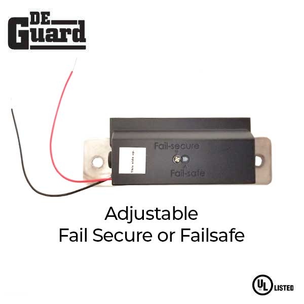 UL Listed Electric Strike Kit w/ 2 Face Plates - Adjustable Fail Safe / Fail Secure - Adjustable 12/24VDC - Grade 1 - UHS Hardware UL Listed Electric Strike Kit w/ 2 Face Plates - Adjustable Fail Safe / Fail Secure - Adjustable 12/24VDC - Grade 1 - UHS Hardware