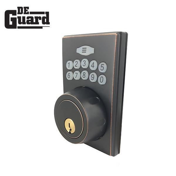 Electronic Deadbolt w/ TurnToLock – Oil Rubbed Bronze – ORB – KW1 - UHS Hardware Electronic Deadbolt w/ TurnToLock – Oil Rubbed Bronze – ORB – KW1 - UHS Hardware