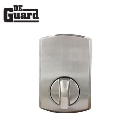 Electronic Deadbolt w/ TurnToLock – Satin Nickel – SN – KW1 - UHS Hardware Electronic Deadbolt w/ TurnToLock – Satin Nickel – SN – KW1 - UHS Hardware