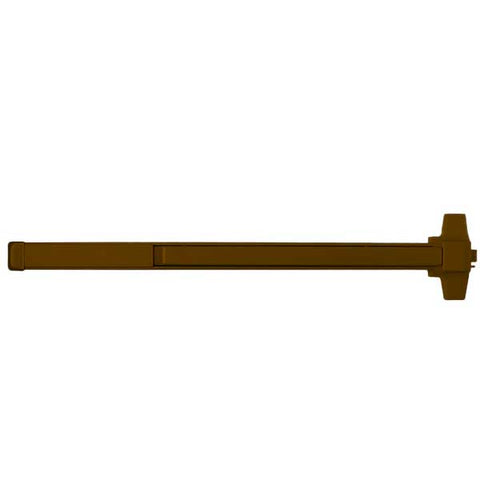 Dexter - ED2000 - Rim Panic Exit Device - Exit Only - 36" - Fire Rated - SP13 Dark Bronze - Reversible - Grade 2 - UHS Hardware Dexter - ED2000 - Rim Panic Exit Device - Exit Only - 36" - Fire Rated - SP13 Dark Bronze - Reversible - Grade 2 - UHS Hardware