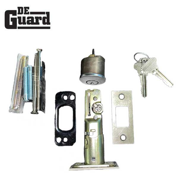 Premium Commercial Double Cylinder Deadbolt – Satin Chrome – 26D – SC4 – Grade 1 - UHS Hardware Premium Commercial Double Cylinder Deadbolt – Satin Chrome – 26D – SC4 – Grade 1 - UHS Hardware