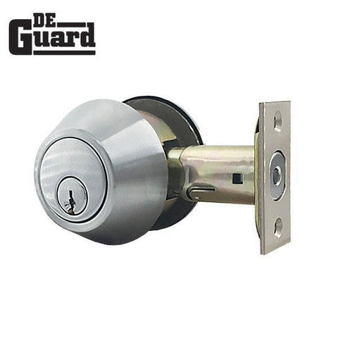 Premium Commercial Double Cylinder Deadbolt – Satin Chrome – 26D – SC4 – Grade 1 - UHS Hardware Premium Commercial Double Cylinder Deadbolt – Satin Chrome – 26D – SC4 – Grade 1 - UHS Hardware