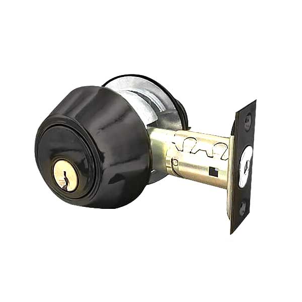 Premium Commercial Single Cylinder Deadbolt - 10B - Oil Rubbed Bronze - SC4 - Grade 2 - UHS Hardware Premium Commercial Single Cylinder Deadbolt - 10B - Oil Rubbed Bronze - SC4 - Grade 2 - UHS Hardware