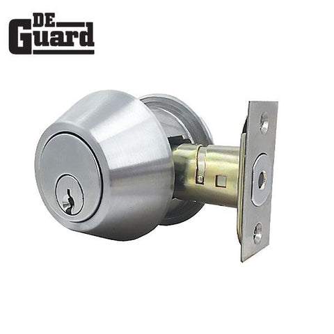 Premium Commercial Double Cylinder Deadbolt – 26D – Satin Chrome – SC4 – Grade 2 - UHS Hardware Premium Commercial Double Cylinder Deadbolt – 26D – Satin Chrome – SC4 – Grade 2 - UHS Hardware
