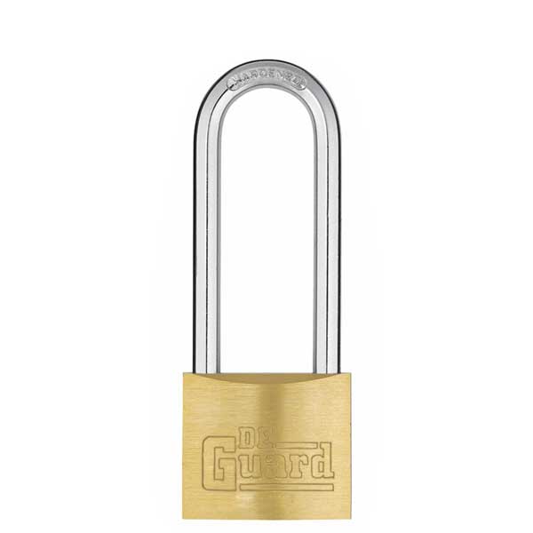 Premium - Solid Brass Padlock - Long Shackle 2 1/8" - Keyed Alike #2 - UHS Hardware Premium - Solid Brass Padlock - Long Shackle 2 1/8" - Keyed Alike #2 - UHS Hardware