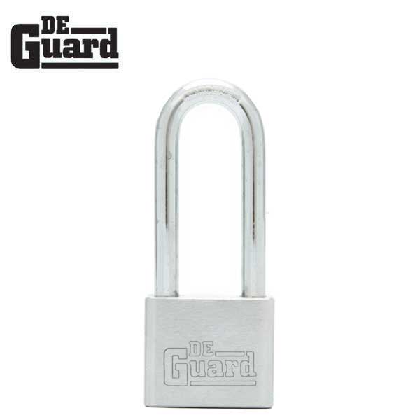 Premium - Nickel Plated Padlock - SC1 Keyway - Long Shackle 2 1/8" - Keyed Alike #2 - UHS Hardware Premium - Nickel Plated Padlock - SC1 Keyway - Long Shackle 2 1/8" - Keyed Alike #2 - UHS Hardware