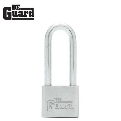 Premium - Nickel Plated Padlock - SC1 Keyway - Long Shackle 2 1/8" - Keyed Alike #2 - UHS Hardware Premium - Nickel Plated Padlock - SC1 Keyway - Long Shackle 2 1/8" - Keyed Alike #2 - UHS Hardware