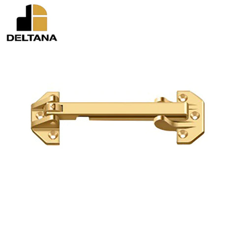 Deltana - 6-3/4" Door Guard - 0.48 Bar Width - Optional Finish Deltana - 6-3/4" Door Guard - 0.48 Bar Width - Optional Finish