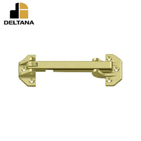 Deltana - 6-3/4" Door Guard - 0.48 Bar Width - Optional Finish Deltana - 6-3/4" Door Guard - 0.48 Bar Width - Optional Finish