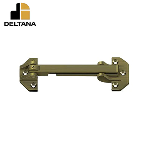 Deltana - 6-3/4" Door Guard - 0.48 Bar Width - Optional Finish Deltana - 6-3/4" Door Guard - 0.48 Bar Width - Optional Finish