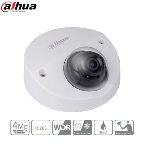 Dahua / IP / 4MP / Wedge Camera / Fixed / 2.8mm Lens / WDR / IP67 / IK10 / 20m IR / M12 D-Coded / DH-IPC-HDBW4431FN-M12 - UHS Hardware Dahua / IP / 4MP / Wedge Camera / Fixed / 2.8mm Lens / WDR / IP67 / IK10 / 20m IR / M12 D-Coded / DH-IPC-HDBW4431FN-M12 - UHS Hardware