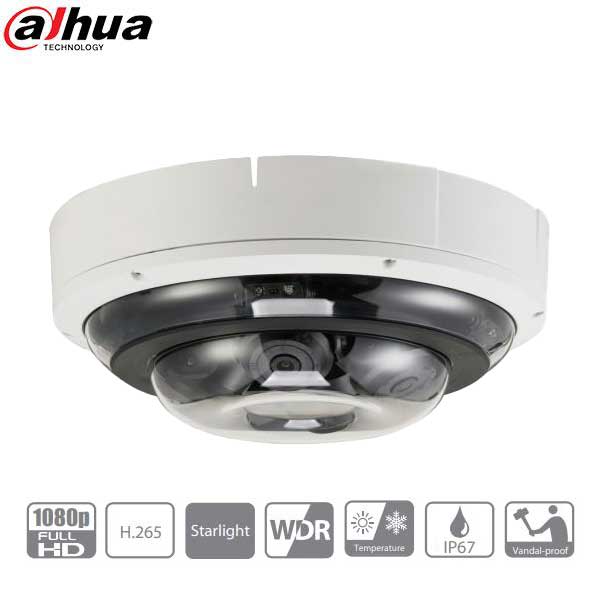 Dahua / IP / 2MP / Panoramic Camera / Multi-flex / Motorized Varifocal / (4) 2.7-12mm Lens / WDR / IP67 / IK10 / 30m IR / Starlight / DH-IPC-PDBW5831N-B360 - UHS Hardware Dahua / IP / 2MP / Panoramic Camera / Multi-flex / Motorized Varifocal / (4) 2.7-12mm Lens / WDR / IP67 / IK10 / 30m IR / Starlight / DH-IPC-PDBW5831N-B360 - UHS Hardware