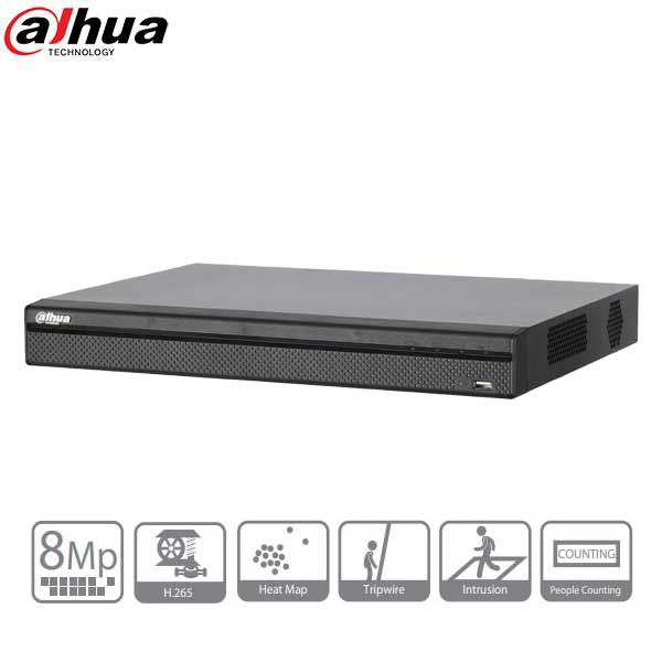 Dahua / 4 Channels / 4K / PoE NVR / 8MP / 2 SATA / 6TB HDD / N42B1P6 - UHS Hardware Dahua / 4 Channels / 4K / PoE NVR / 8MP / 2 SATA / 6TB HDD / N42B1P6 - UHS Hardware