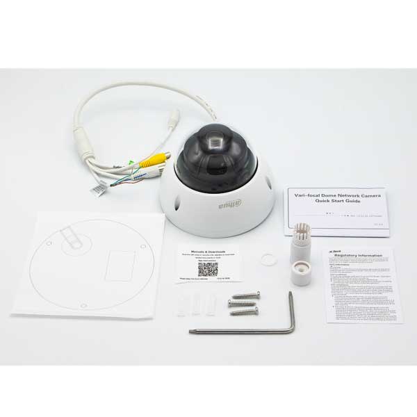 Dahua / IP / 4MP / Dome Camera / Fixed / 2.8mm Lens / Outdoor / WDR / IP67 / IK10 / 26m Smart IR / Starlight / 5 Year Warranty / DH-N45DM62 - UHS Hardware Dahua / IP / 4MP / Dome Camera / Fixed / 2.8mm Lens / Outdoor / WDR / IP67 / IK10 / 26m Smart IR / Starlight / 5 Year Warranty / DH-N45DM62 - UHS Hardware